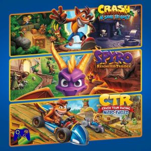 اکانت Crash CTR Spyro